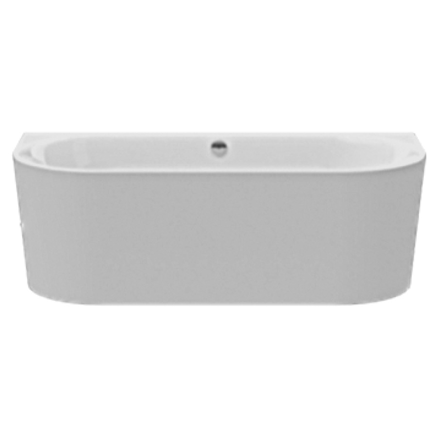 Badewanne Fresh Wall
180 x 80 x 60 cm, Acryl
Wandmodell mit angeformter
Schürze, mit Ein-, Ab- und
Ueberlaufgarnitur verchromt
vormontiert, Schallschutzband
vormontiert, Wandbefestigung