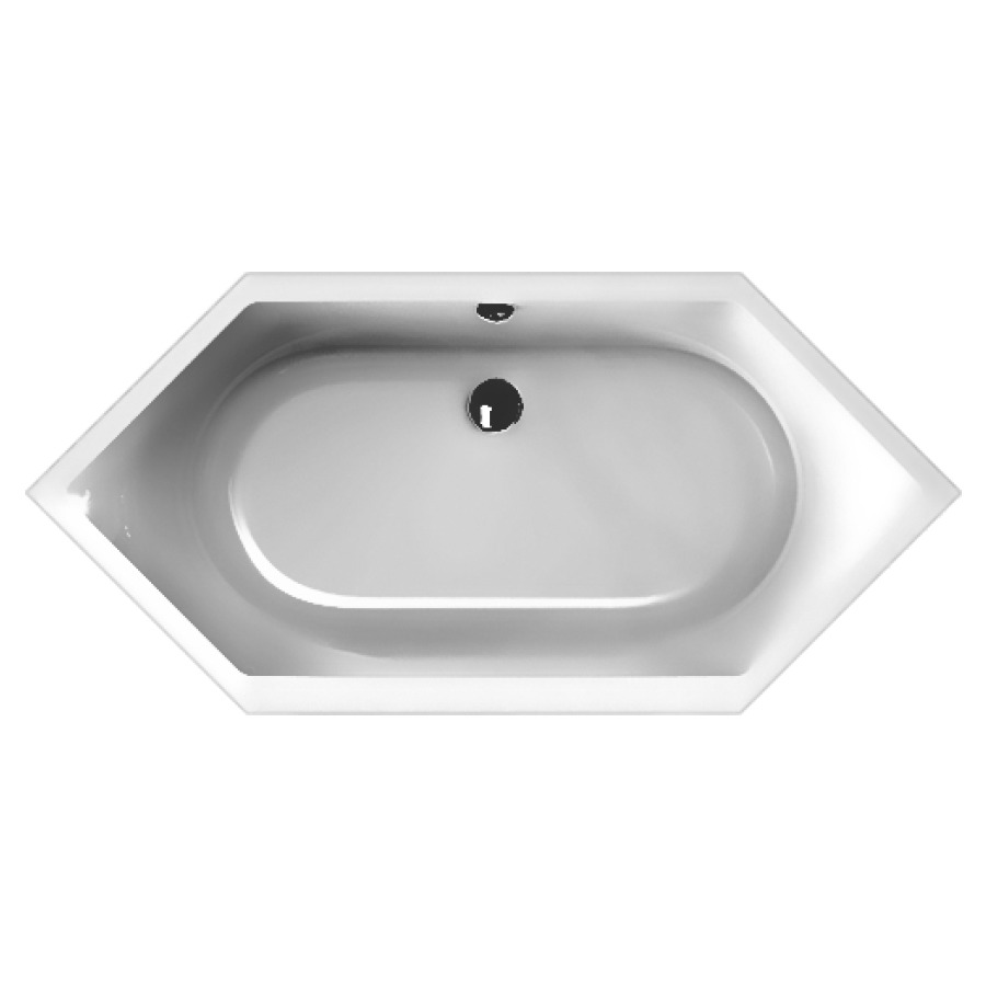 Baignoire Procasa Tre hexagonale