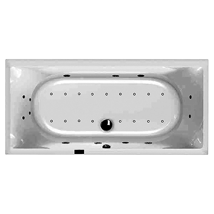 Badewanne Procasa Tre Duo
190 x 90 x 49 cm, Acryl
Mittelablauf, mit
Whirl- + Airsystem Laola II
6 Massagedüsen, 17 Luftdüsen
1 LED-Weisslicht
Sensortastatur
Trockenlaufschutz
Restwasserentleerung
manuelle Desinfektion
Gebläse mit Luftvorheizung
stufenlose Regulierung mit
Intervall, schalldämmendes
Fussgestell
Ab- und Überlaufgarnitur