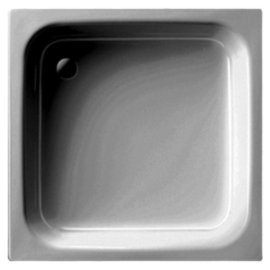 Receveur de douche Procasa Uno
90 x 90 x 14 cm, acier
isolation phonique