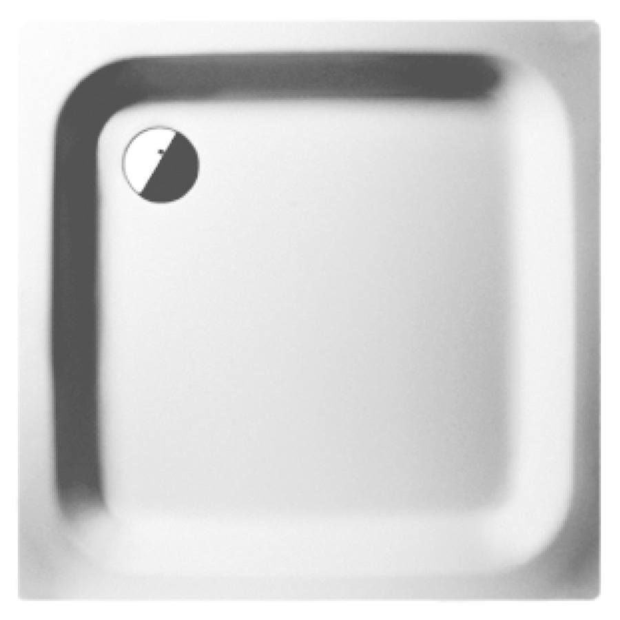 Receveur de douche Procasa Uno
80 x 80 x 6,5 cm, acier
isolation phonique
écoulement D 90 mm