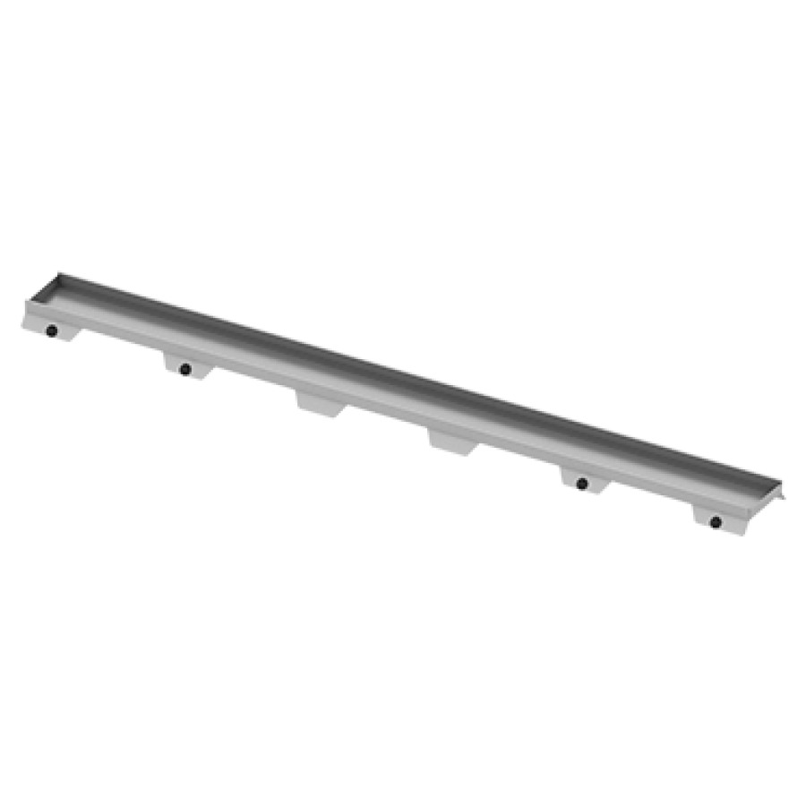 Muldenrost Procasa Cinque
Plate II Länge 84,3 cm
Breite 5,2 cm
zu Rinne 90 cm, Edelstahl