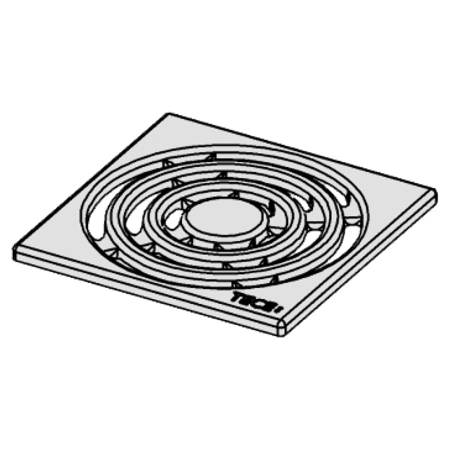 Grille standard Procasa Uno
10 x 10 cm, limite de charge
300 kg