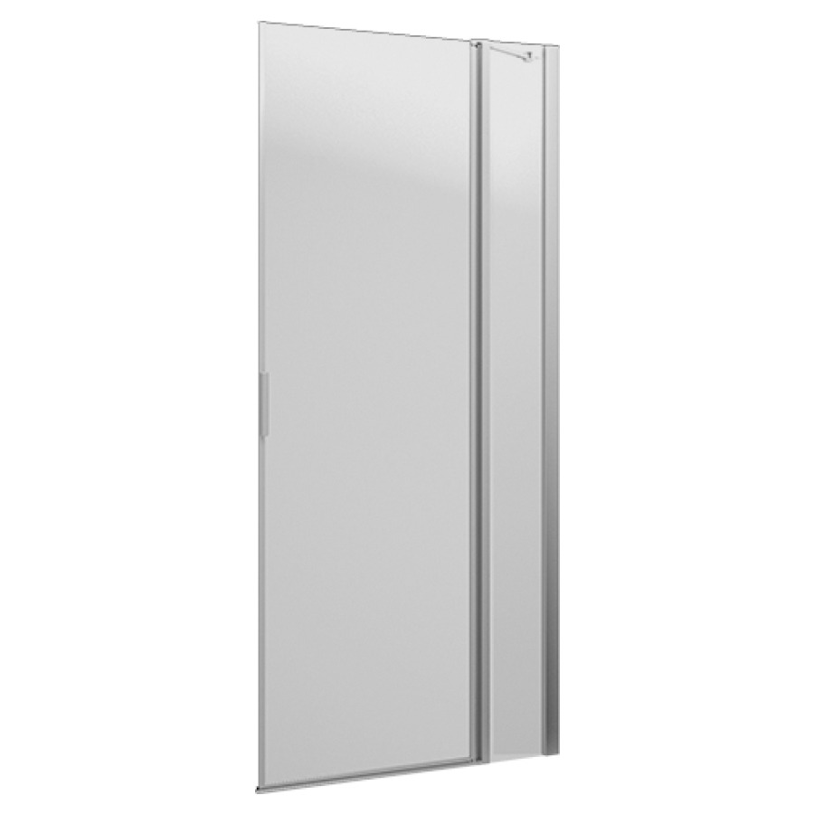 Porte battante Procasa Tre
119-121,7 cm, H 195 cm
pour entrée diagonale, avec
partie fixe, charnières à
droite, montage sur carrelage