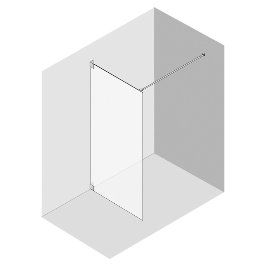 Cloison latérale Procasa
Cinque, sans cadre 8 mm
141,1-161 cm, H -200 cm
pose libre, support 120 cm
ajustable, MESURES EXACTES
SELON PRISE DE MESURE
