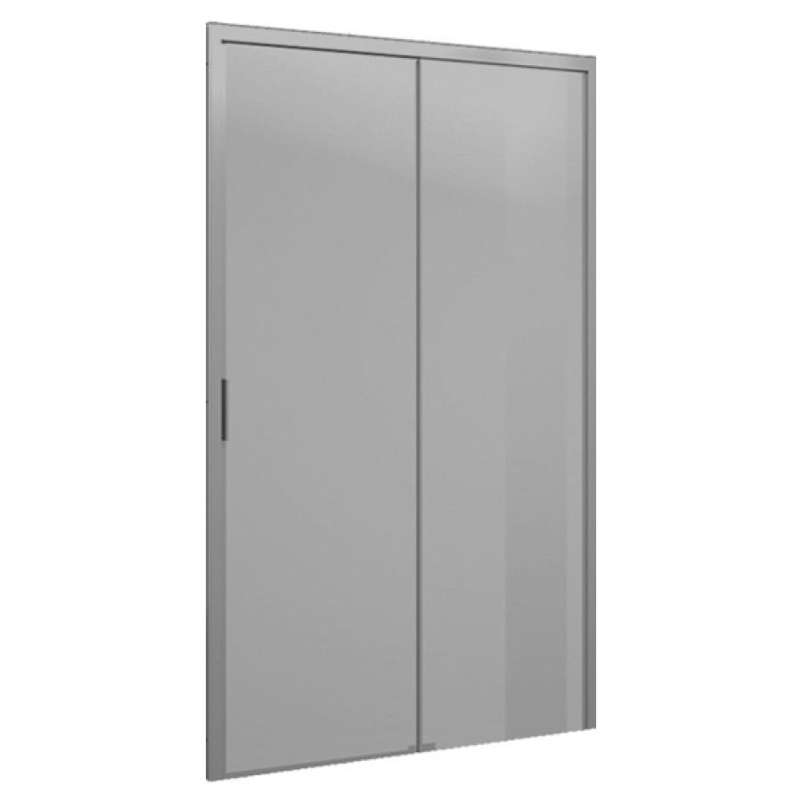 Porte coulissante Procasa Tre
cadre partiel
136,8-140,5 cm, H 195 cm
pour niche, 2 panneaux
partie fixe à droite
entrée à gauche