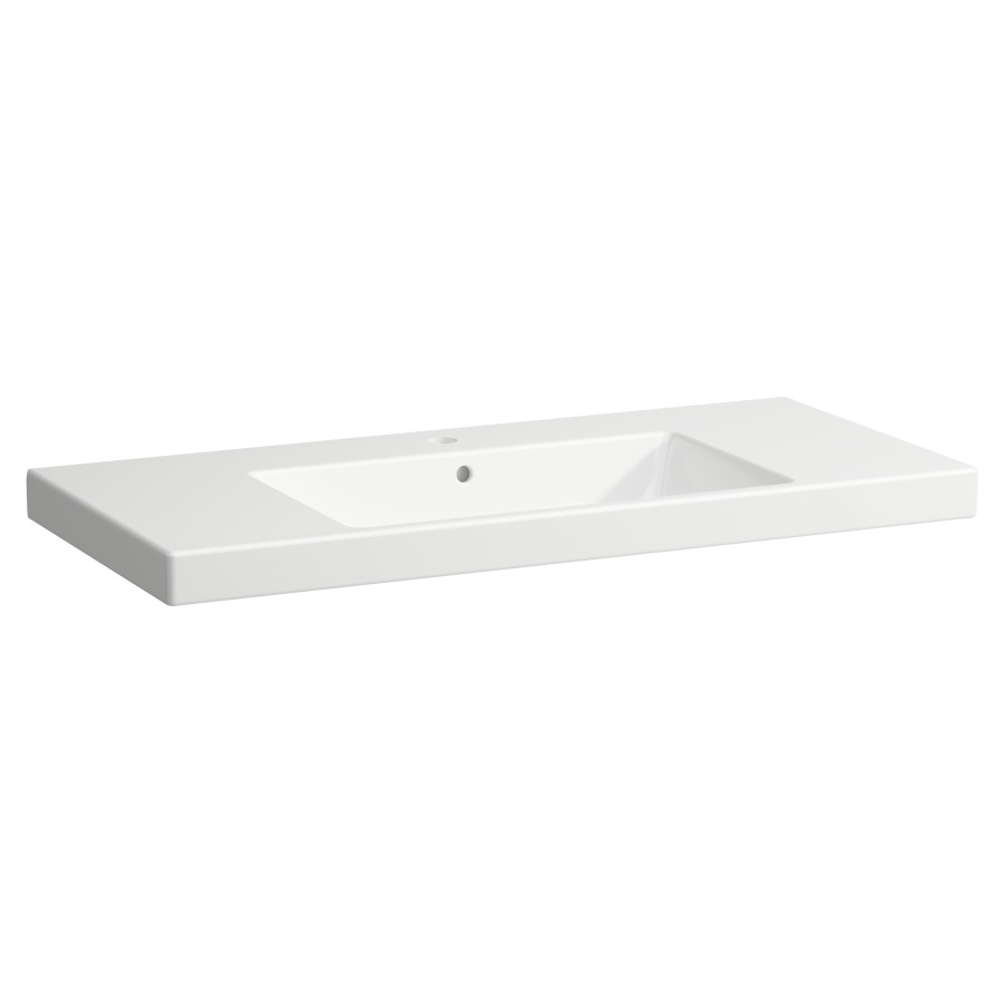 Lavabo Procasa Uno
100 x 46 cm, céramique
avec trop-plein, pour meuble
suspendu