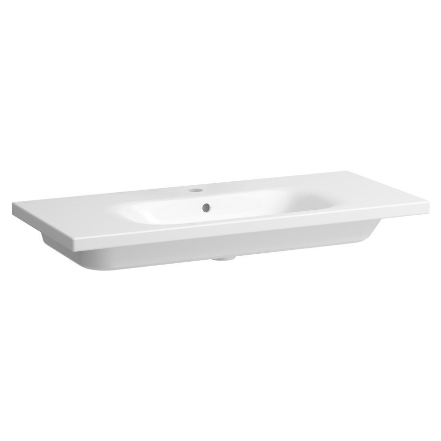 Lavabo Procasa Tre 23
100 x 15 x 45 cm
Céramique, rectangulaire
lavabo au milieu
avec trop-plein
avec tablette de robinetterie
pour meuble suspendu