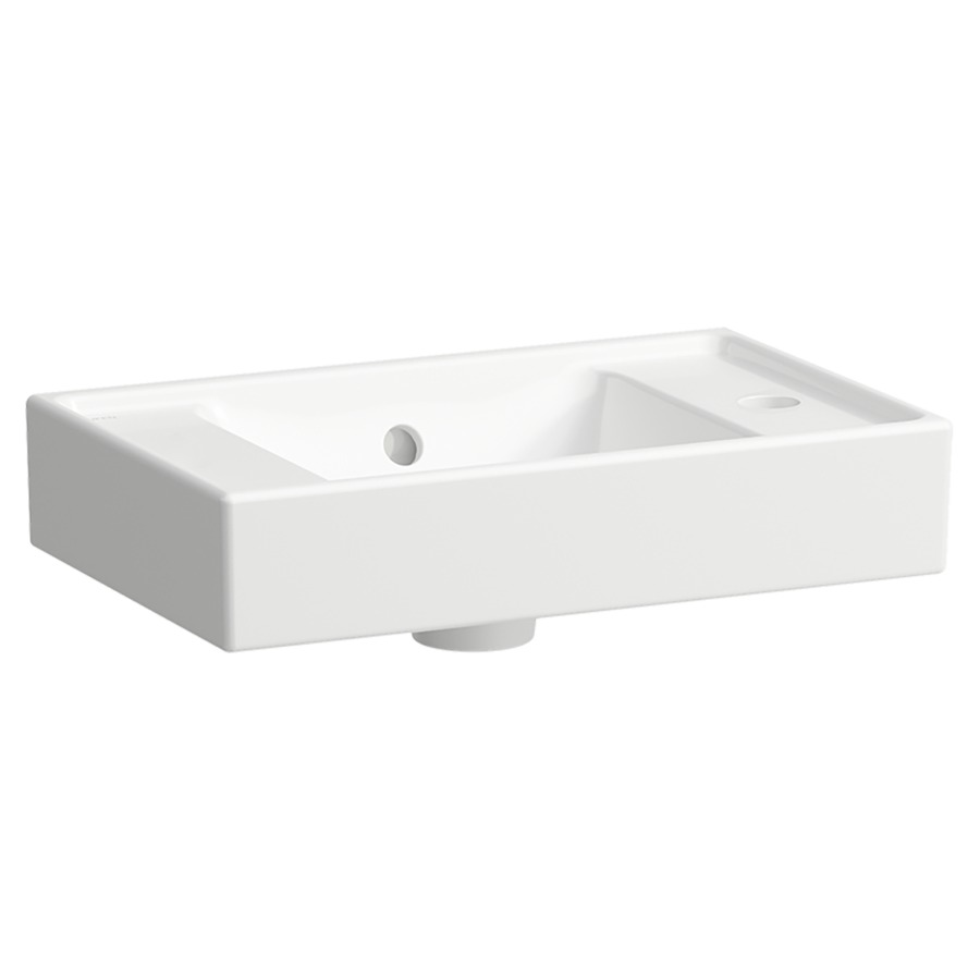 Lave-mains Procasa Cinque
45 x 28 cm, céramique
avec trop-plein, pour meuble
suspendu