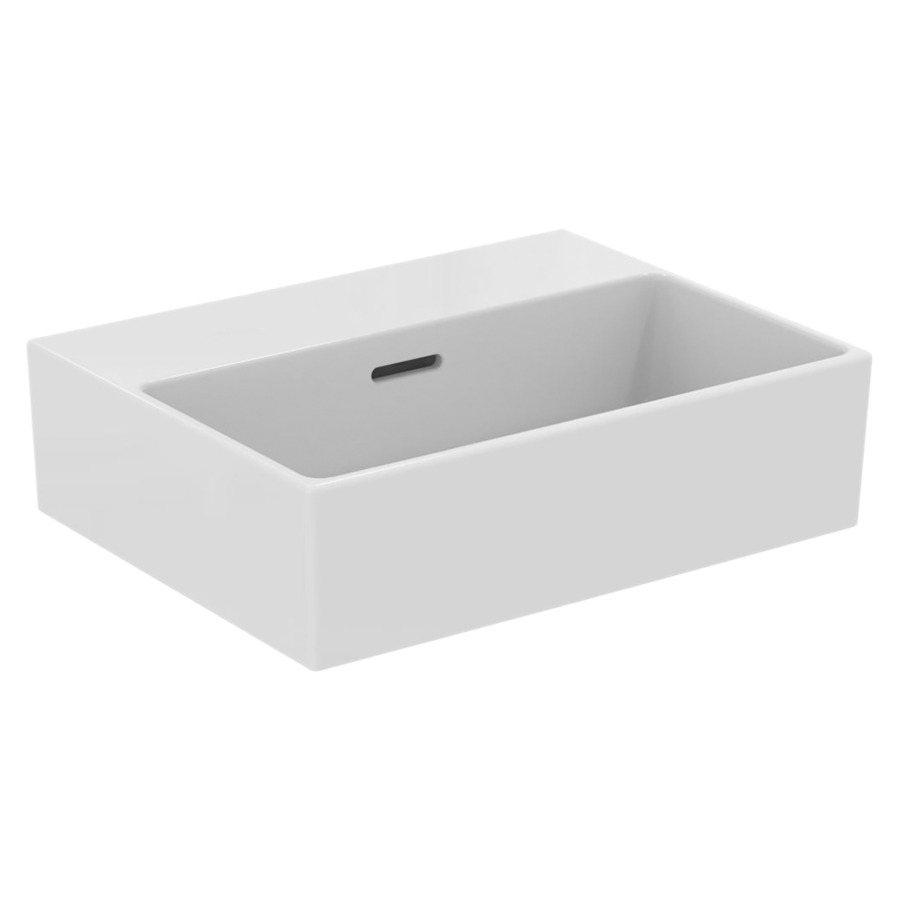 Lave-mains Extra
45 x 12.5 x 35 cm
Céramique, avec trop-plein
pour meuble suspendu