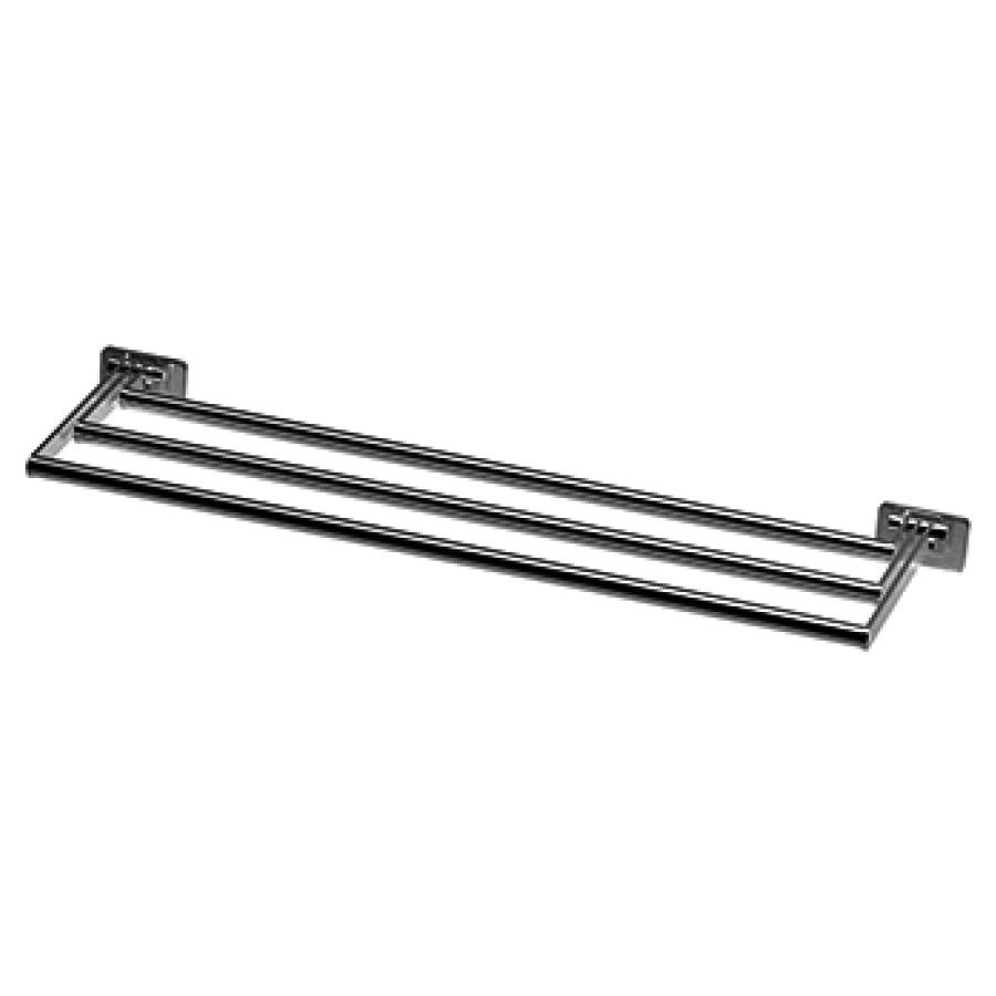 Barre à linge Procasa Cinque
65,5 cm, entraxe 60 cm
S 21/3 cm, H 4,5/22,5 cm
3 barres mobiles
