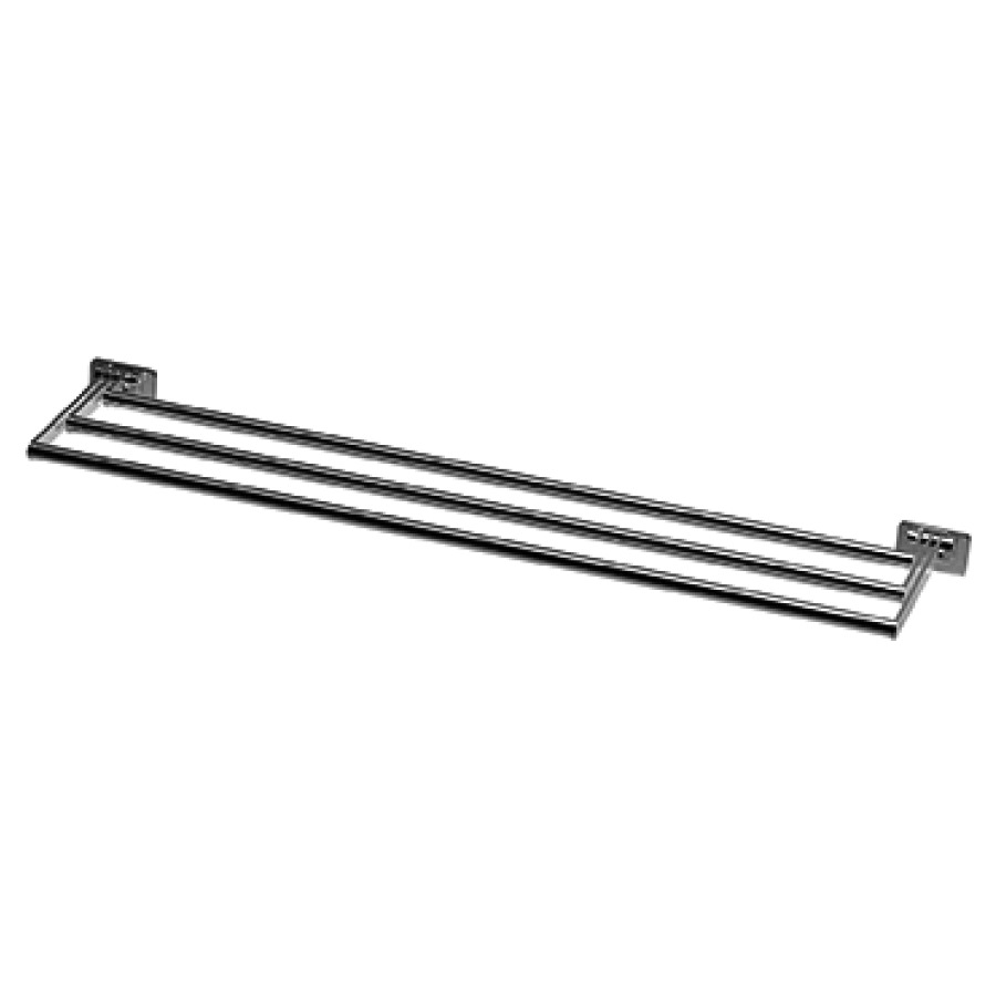 Barre à linge Procasa Cinque
85,5 cm, entraxe 80 cm
S 21/3 cm, H 4,5/22,5 cm
3 barres mobiles