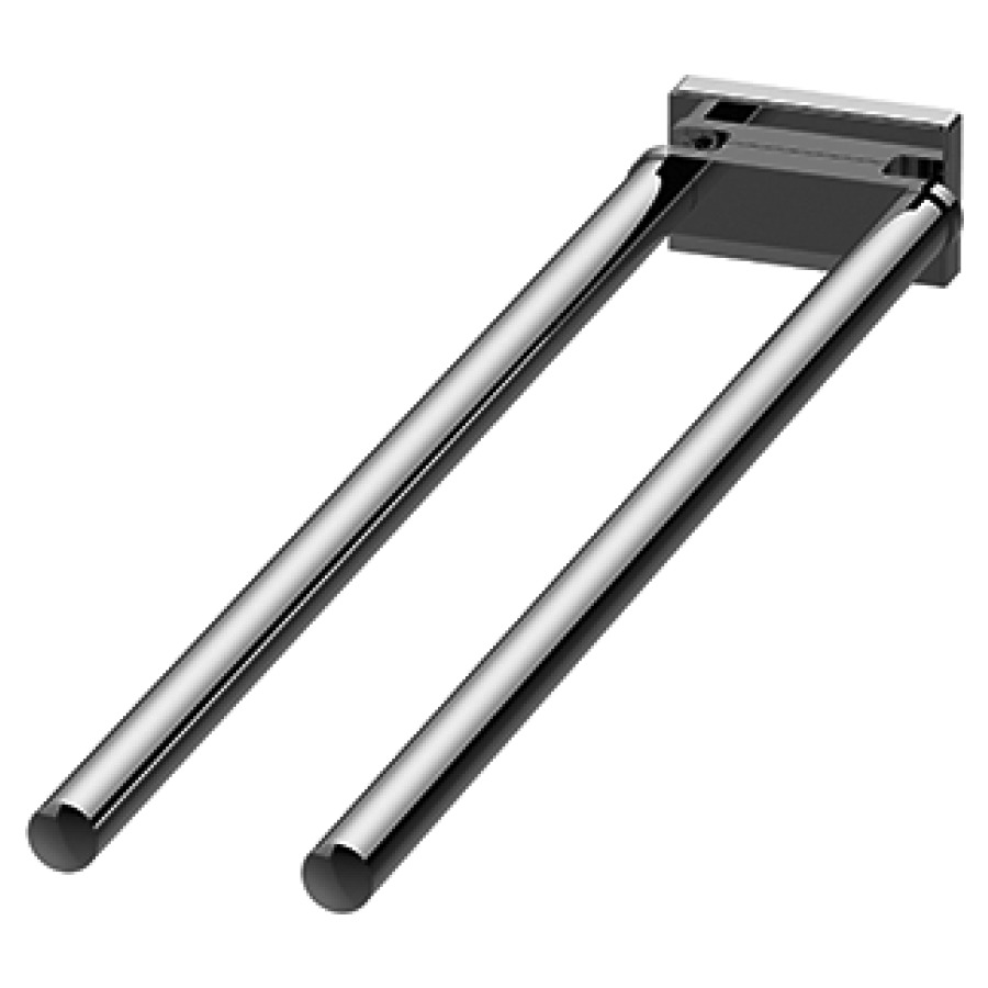 Porte-serviette Procasa Cinque
S 41 cm, 2 bras fixe
