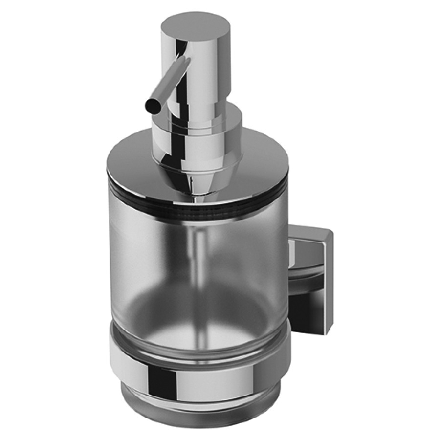 Distributeur de savon Procasa
Cinque, contenance 0,22 litre
verre mat, pour coller ou
percer