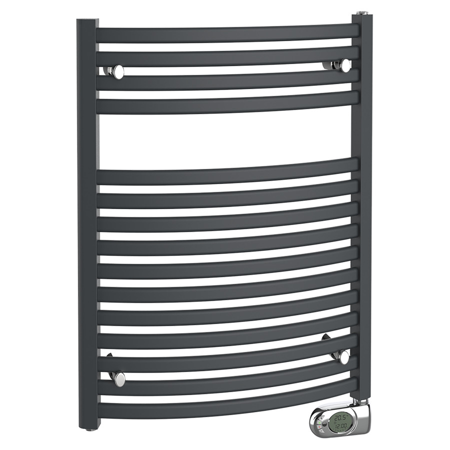 Radiateur de bain Procasa Tre
E, 50 x 78,3 cm, 400 W
raccordement électrique 230 V
tige de chauffage à droite
commande du thermostat M1
digital, programmable, IP44
matériel de fixation