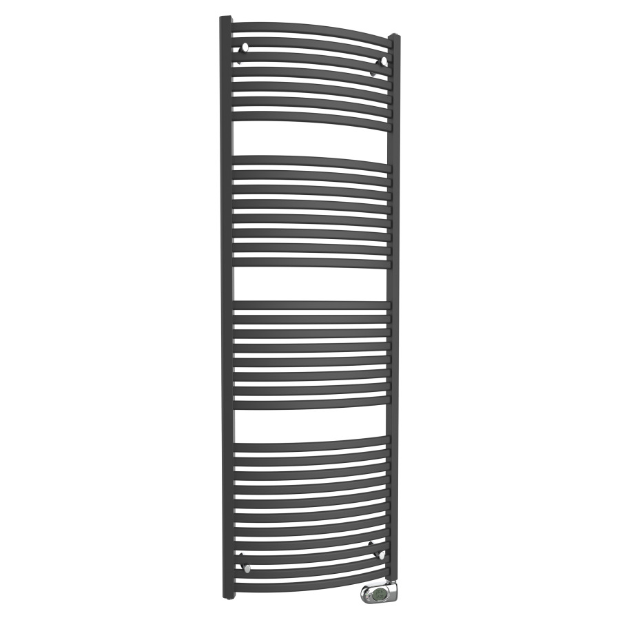 Radiateur de bain Procasa Tre
E, 50 x 181,8 cm, 1000 W
raccordement électrique 230 V
tige de chauffage à droite
commande du thermostat M1
digital, programmable, IP44
matériel de fixation
