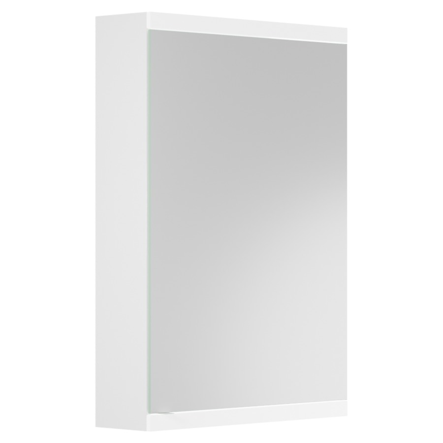 Armoire de toilette Doppia
Luce, 60 x 71,2 x 13,8 cm
porte à double miroir
charnières changeable
prise double changeable
2 tablettes en verre
éclairage LED 12,15 W
2148 Lumen, 4000 K, dimmable