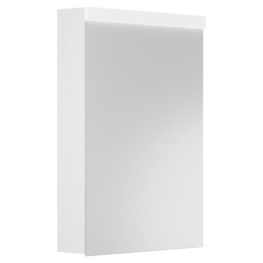 Armoire de toilette Procasa
Uno LED, 50 x 70,8 x 12,5 cm
profil en aluminium
charnières réversibles
eclairage réflecteur
8,64 W LED, 1533 Lumen
1 double miroir, Galvobond GS
incl. amortisseur
1 prise double en haut
à droite, réversible
2 rayons en verre clair
rail & instructions de montage