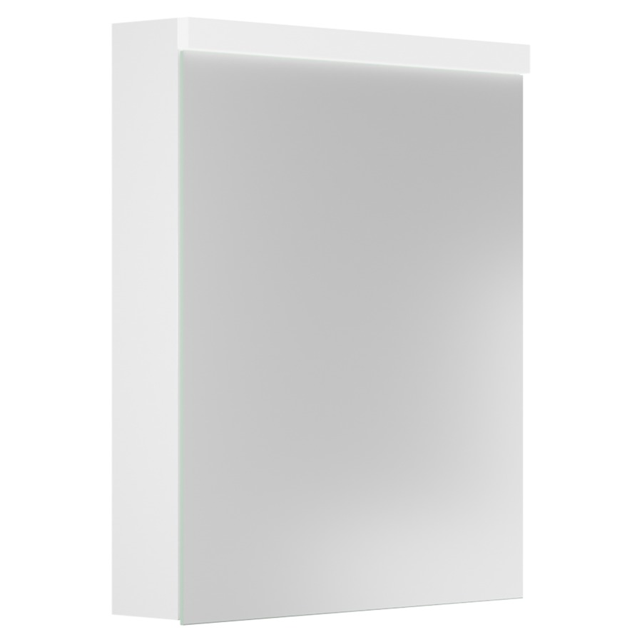 Armoire de toilette Procasa
Uno LED, 60 x 70,8 x 12,5 cm
profil en aluminium
charnières réversibles
eclairage réflecteur
10,08 W LED, 1789 Lumen
1 double miroir, Galvobond GS
incl. amortisseur
1 prise double en haut
à droite, réversible
2 rayons en verre clair
rail & instructions de montage