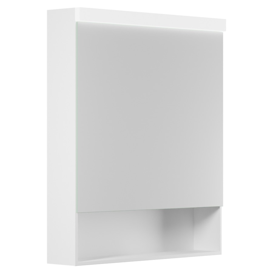 Armoire de toilette Procasa
Uno LED, 60 x 70,8 x 12,5 cm
profil en aluminium
charnières réversibles
avec niche en bas
eclairage réflecteur
10,08 W LED, 1789 Lumen
1 double miroir, Galvobond GS
incl. amortisseur
1 prise double en haut
à droite, réversible
2 rayons en verre clair
rail & instructions de montage