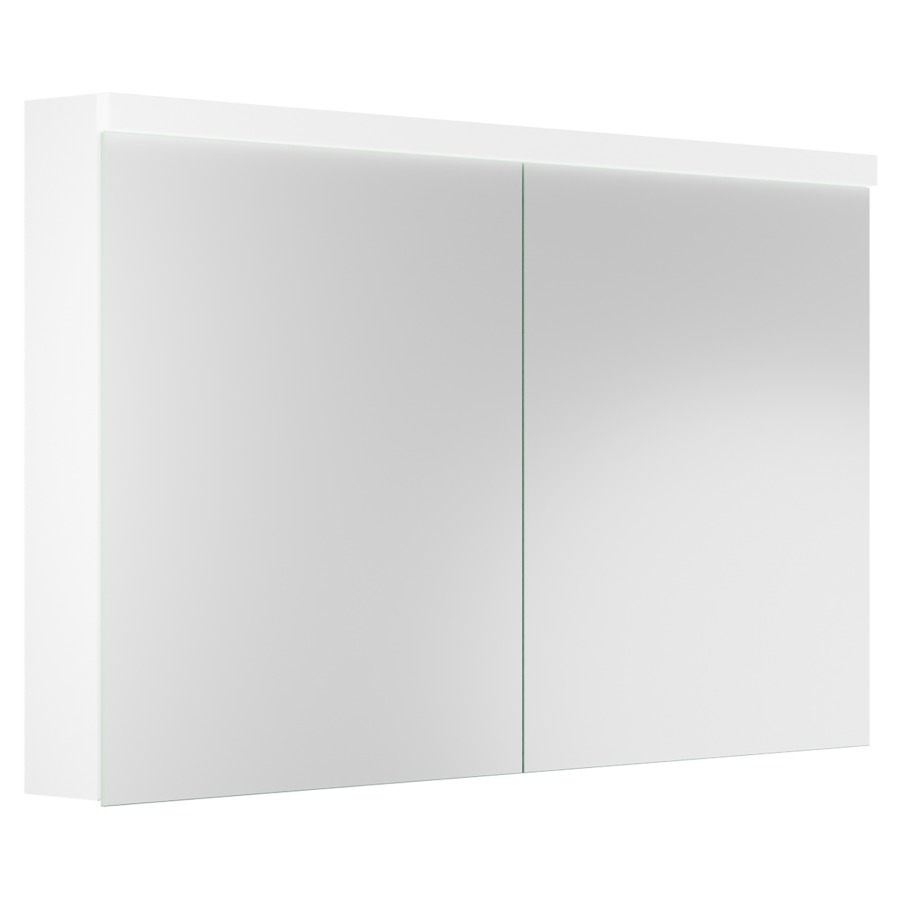 Armoire de toilette Procasa
Uno LED, 120 x 70,8 x 12,5 cm
profil en aluminium
eclairage réflecteur
21,60 W LED, 3834 Lumen
2 double miroirs (60/60)
Galvobond GS incl. amortisseur
1 prise double en haut
à droite, réversible
4 rayons en verre clair
rail & instructions de montage