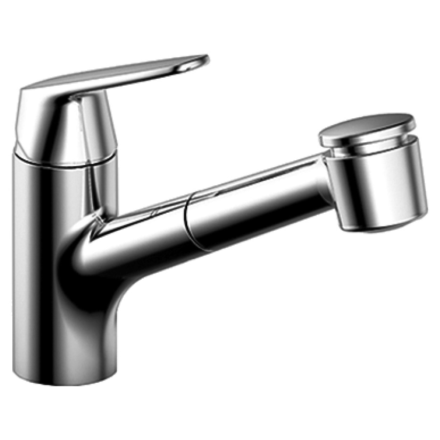 Mélangeur d'évier Procasa Uno 17
S 235 mm, goulot orientable
douche extensible réglable
tuyaux de raccordement flexibles 3/8"
groupe acoustique I