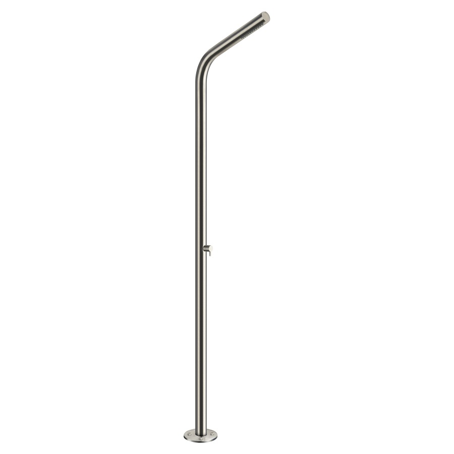 Douche d'extérieur Cristina
hauteur du pommeau de douche
203 cm, S 34,5 cm, D 6 cm
mélange mécanique
système de vidange antigel
pour installation au sol
sans corps à encastrer
790 651