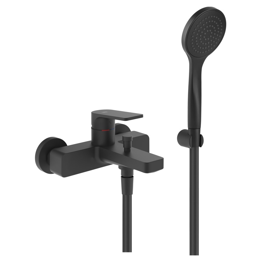 Mélangeur de bain Procasa
E 153 mm, raccords d’arrêt 1/2" x 3/4"
saillie 194 mm, goulot fixe
tuyau de douche 150 cm
douche a main, support
groupe acoustique&nbsp;I
Classe d’énergie A