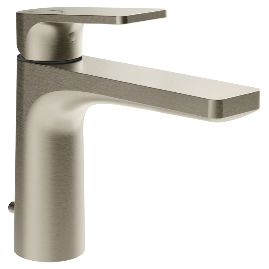 Mélangeur de lavabo Procasa Cinque
saillie 140 mm, goulot fixe
avec vidage excentrique
tuyaux de raccordement flexibles 3/8"
eau froide par position
du levier au milieu
groupe acoustique&nbsp;I, Classe d’énergie A