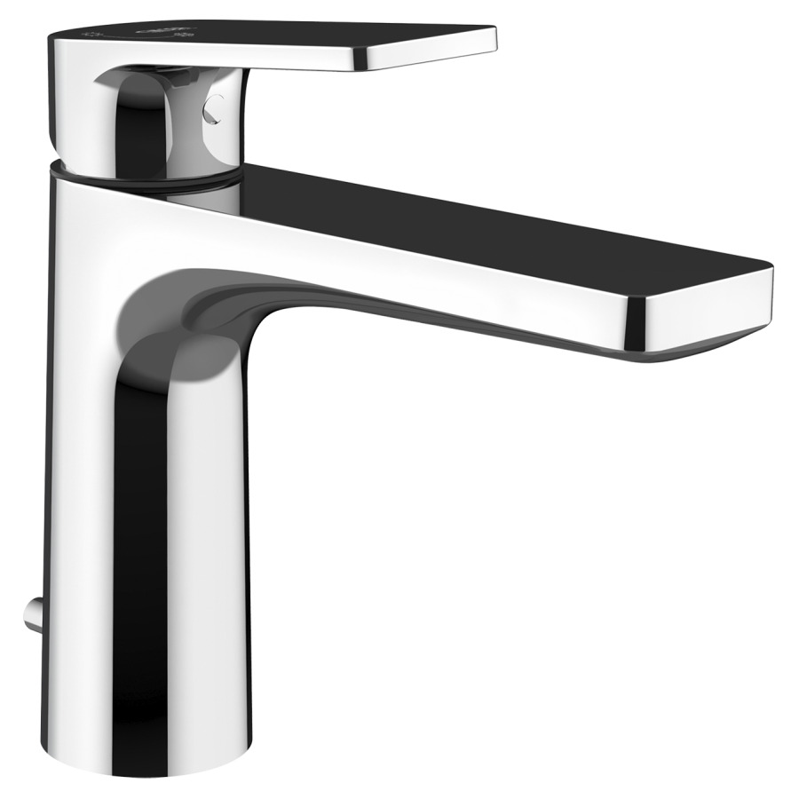 Mélangeur de lavabo Procasa Cinque
saillie 140 mm, goulot fixe
avec vidage excentrique
tuyaux de raccordement flexibles 3/8"
eau froide par position
du levier au milieu
groupe acoustique&nbsp;I, Classe d’énergie A