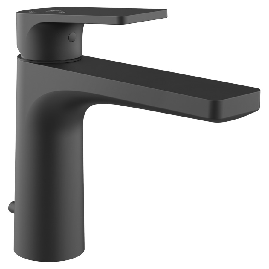 Mélangeur de lavabo Procasa Cinque
saillie 140 mm, goulot fixe
avec vidage excentrique
tuyaux de raccordement flexibles 3/8"
eau froide par position
du levier au milieu
groupe acoustique&nbsp;I, Classe d’énergie A