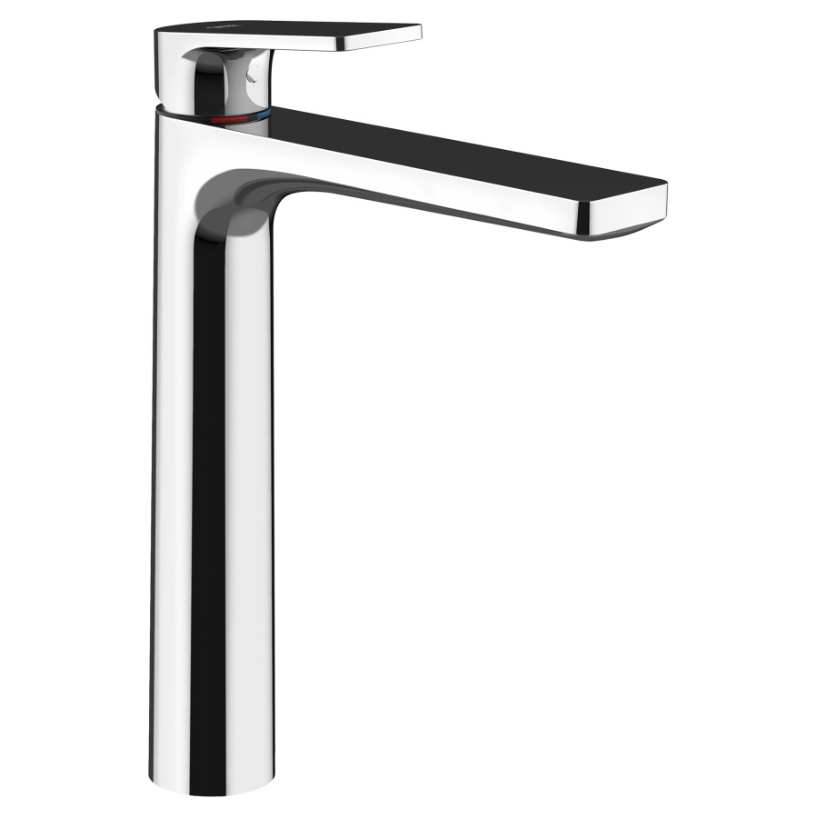 Mélangeur de lavabo Procasa Cinque
saillie 180 mm, goulot fixe
H jusqu'à aérateur 241 mm
sans soupape d’écoulement
tuyaux de raccordement flexibles 3/8"
groupe acoustique&nbsp;I, Classe d’énergie A
