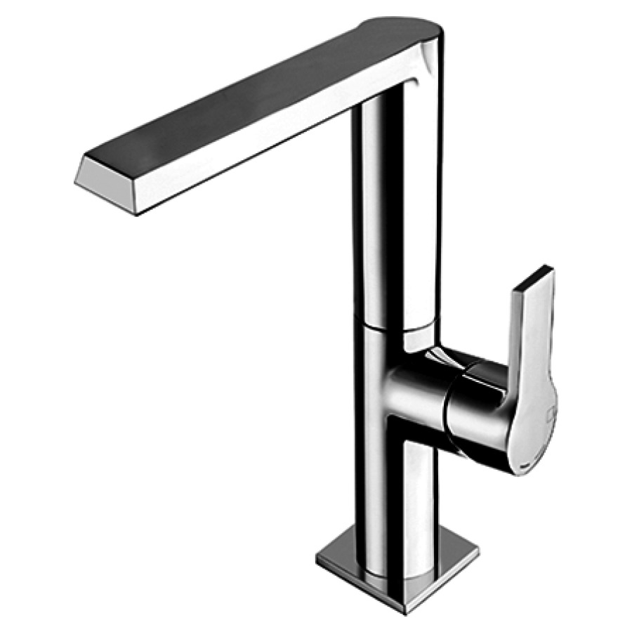 Mélangeur de lavabo Omega
S 150 mm, goulot orientable
sans vidage
groupe acoustique I